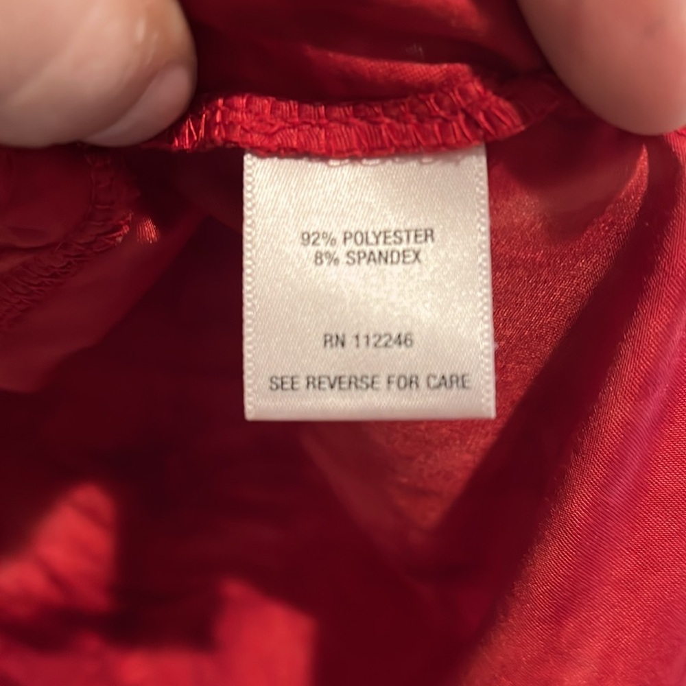 Red blouse, large - Picture 4 of 5